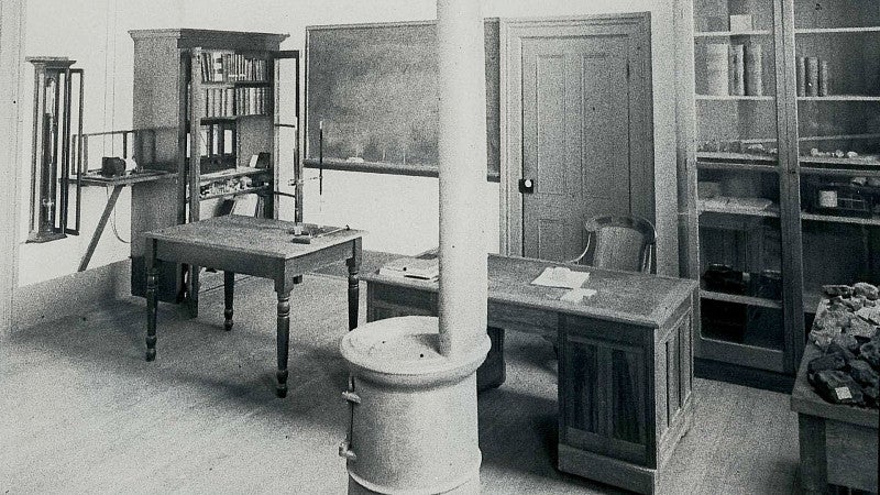 Physics hisotorical classrom