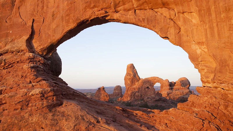 Unusual rock formations 