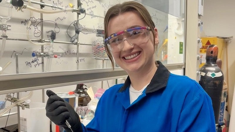 MSTC student working on experiencement