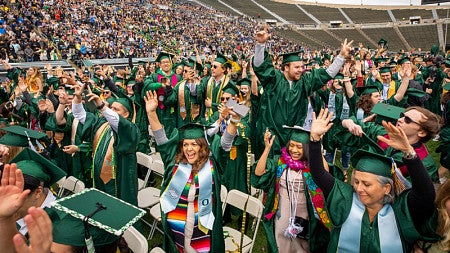 Students celebrate graduation 