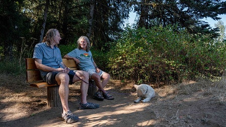 UO professors Richard York and Richard Taylor