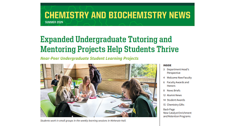 image of newsletter front page