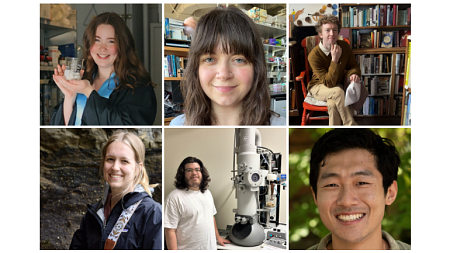 photo collage of six smiling people