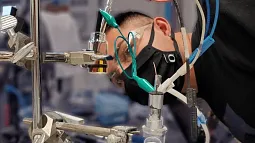 Oregon Center for Electrochemistry, a person working on a project