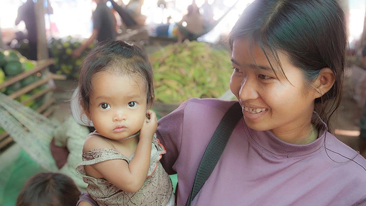 Cambodia mother