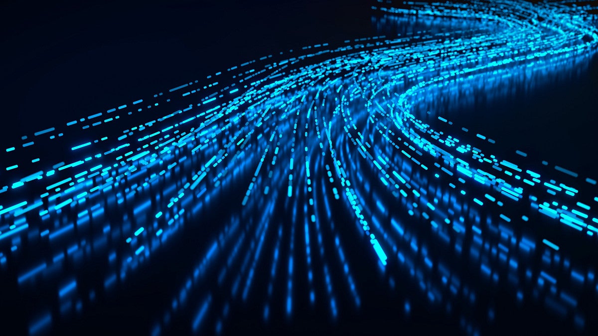 Abstract image of the internet