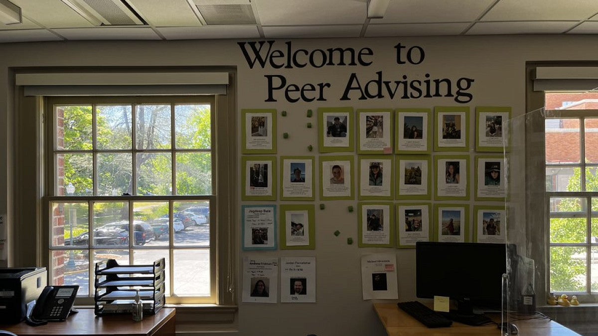 Peer advising