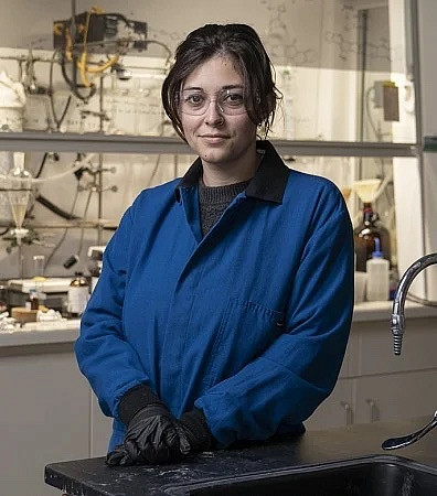 Chemistry graduate student Bella Demachkie