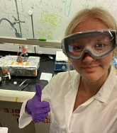Chemistry and BioChemisty peer advisor, Nadia Barnard
