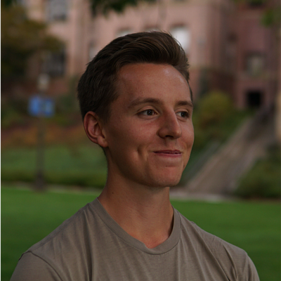 Graduate student Justin Svendsen